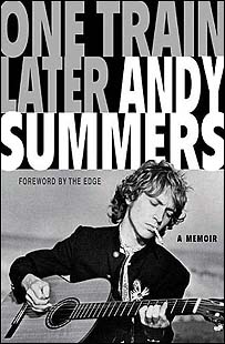 Capa do livro 'One Train Later - A Memoir', de Andy Summers