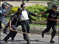 وکلاء مظاہرہ