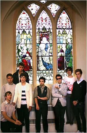 Cheeky Cheeky and the Nosebleeds, James Severy, Harry Hall and Ben Groom (by Jen O'Neill)