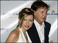 Paul McCartney e Heather Mills