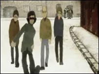 Oasis in music video The Masterplan