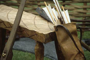 Welsh warrior weapons