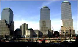 Ground Zero in New York 