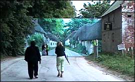 Entering Artangel's Imber