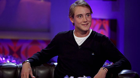 Stuart Broad on Friday Night With Jonathan Ross (image: BBC/Hot Sauce)