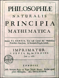 牛顿数学名著Principia Mathematica