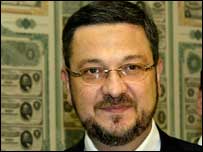 O ministro da Fazenda Antonio Palocci