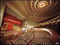 جلسه کنگره ملی خلق چين 1999