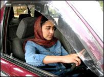 دختری  در کابل