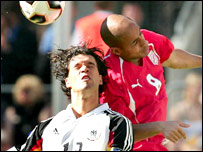 जर्मनी और ट्यूनीशिया का मैच