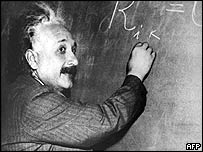 Albert Einstein despontou para a fama em 1905