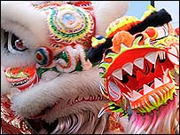 Colourful dragons at the centre of the celebration