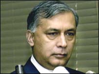 وفاقی وزیر خزانہ شوکت عزیز