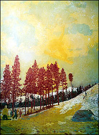 Doig é um dos artistas renomados que faz parte da nova exposição.