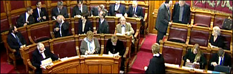 Inside the States of Jersey