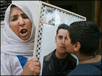 فلسطینی قیدیوں کے رشتہ دار