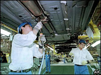 Nhà máy sản xuất xe hơi Trung Quốc