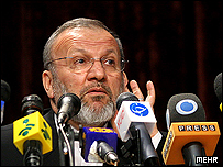 منوچهر متکی، وزیر امور خارجه ایران