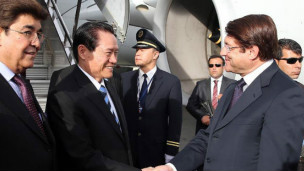 周永康抵达喀布尔