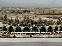 نمایی از ترمینال فرودگاه بین المللی شهر قندهار