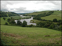The River Dart  (Pic:James Fair, BBC Wildlife)