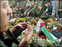 Filistin lideri Yaser Arafat'ın mezarı