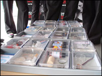 Pupils are shown drugs and drug paraphernalia
