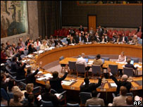 Cuộc họp của Hội đồng Bảo an