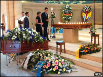 Funeral de Sérgio Vieira de Mello, em Genebra