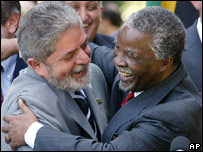 Lula e Mbeki
