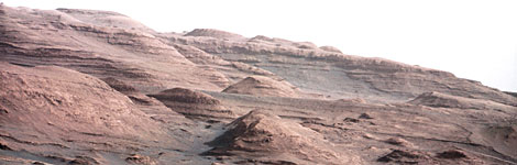 Martian landscape