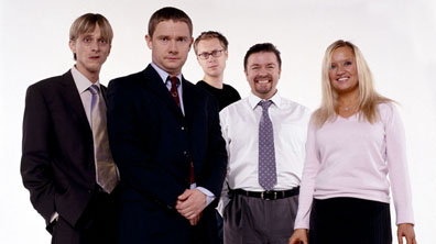 Gareth, Tim, David, Dawn and Stephen Merchant 
