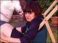 Pic by Jay Chaudri: Consumed by a deck chair