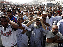 Funeral em Cidade Sadr, no Iraque