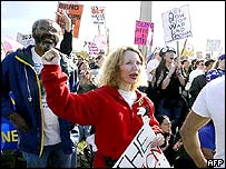 واشنگٹن مظاہرہ