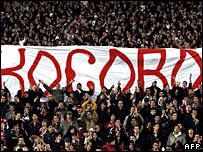 Bağımsızlık yanlılarının gösterisi.