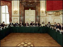 Viyana'da görüşmeciler