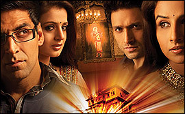 The cast of Bhool Bhulaiyaa