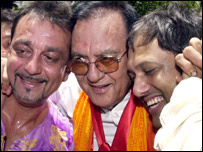 گووندا، سنیل دت اور سنجے دت