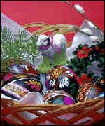 A Polish Easter basket 