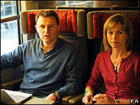 O casal Kate e Gerry McCann