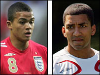 Aaron Lennon và Jermaine Jenas 