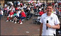 Simon Clark reporting the World Cup in Hull