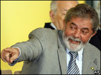 O presidente Luiz Inácio Lula da Silva