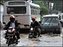 Sri Lanka floods (library photo)