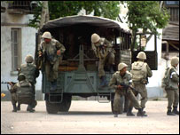 نيروهای امنيتی ازبک