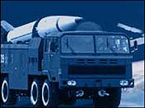 Ракета на тягачі