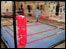 Boxing ring.