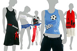 Image: Katie Walker's football fashion for women
