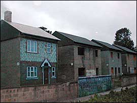 The renovated house and neighbours